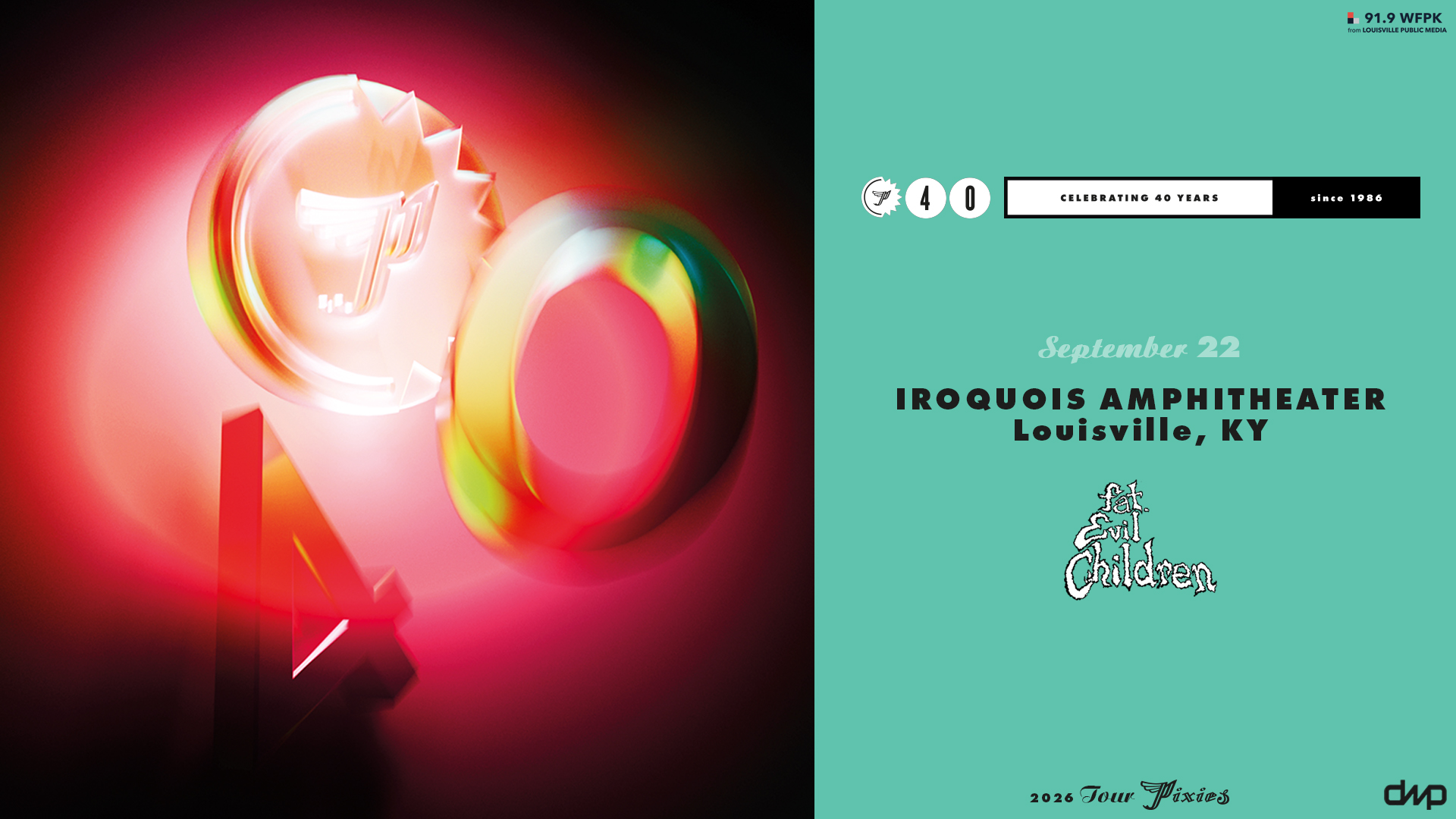 Pixies presented by 91.9 WFPK – Iroquois Amphitheater